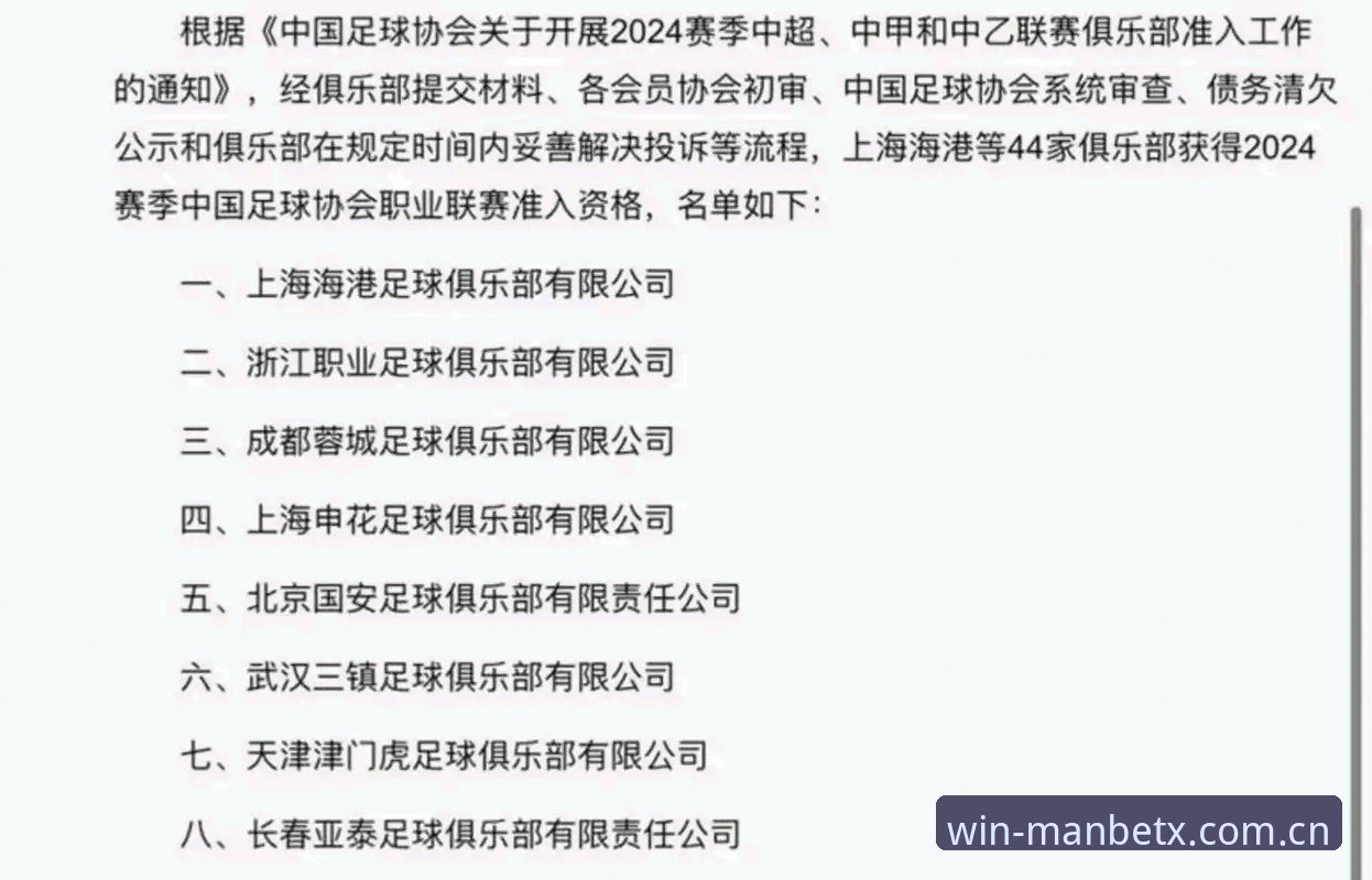 MANBETX娱乐体验 中国足协第三批禁足名单深度解读:如何在MANBETX平台追踪赛事诚信动态的完整指南